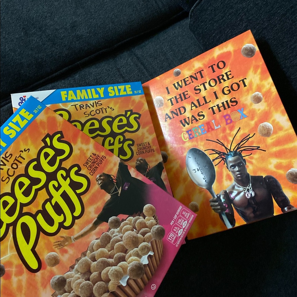 Travis Scott x Reese’s limited edition cereal